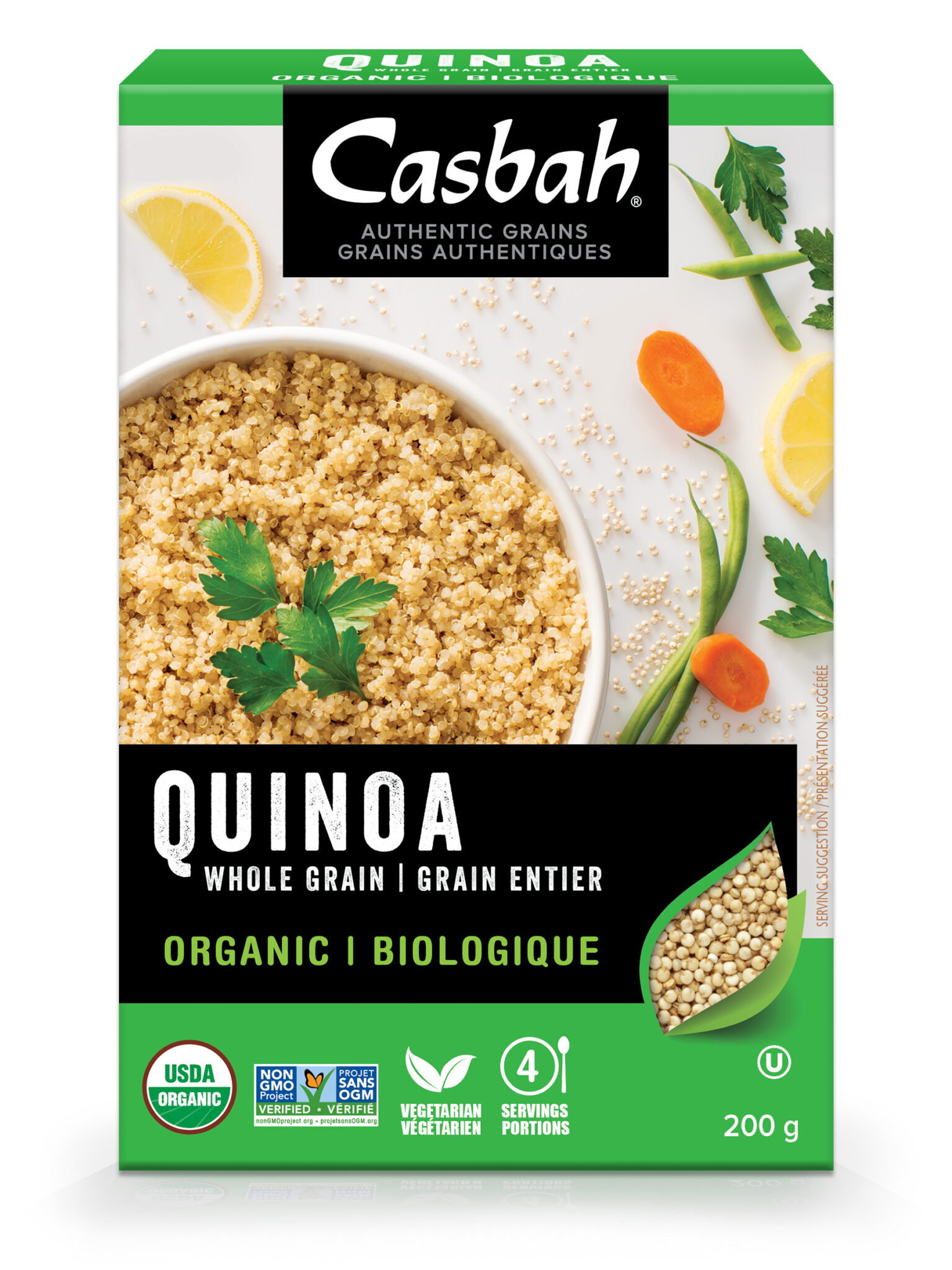 Organic Quinoa – Whole Grain – Casbah Natural Foods