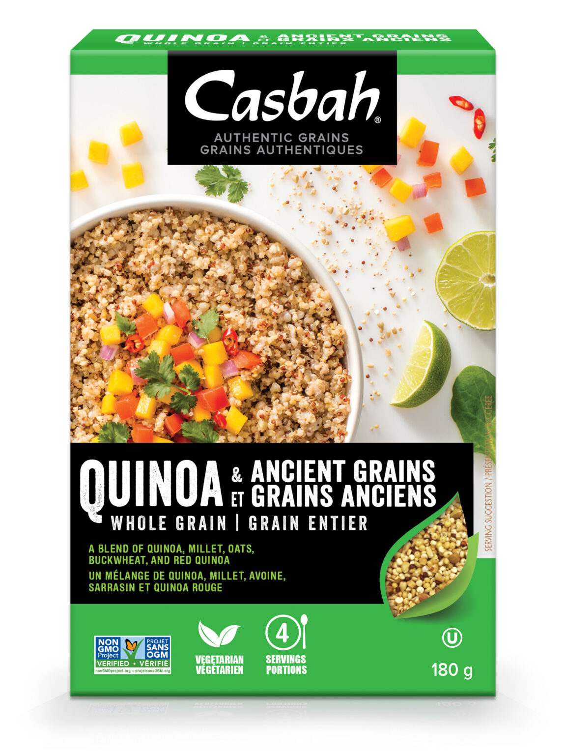 Organic Quinoa Whole Grain Casbah Natural Foods