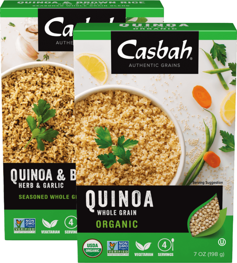 Quinoa & Brown Rice Herb & Garlic Casbah Natural Foods